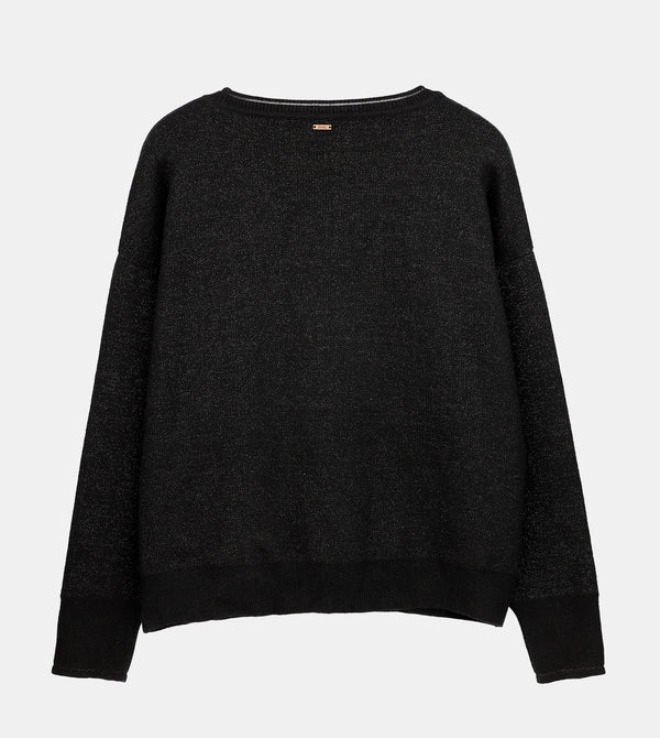 Black Contemporary Sweater