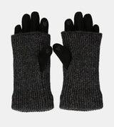 Black extendable gloves