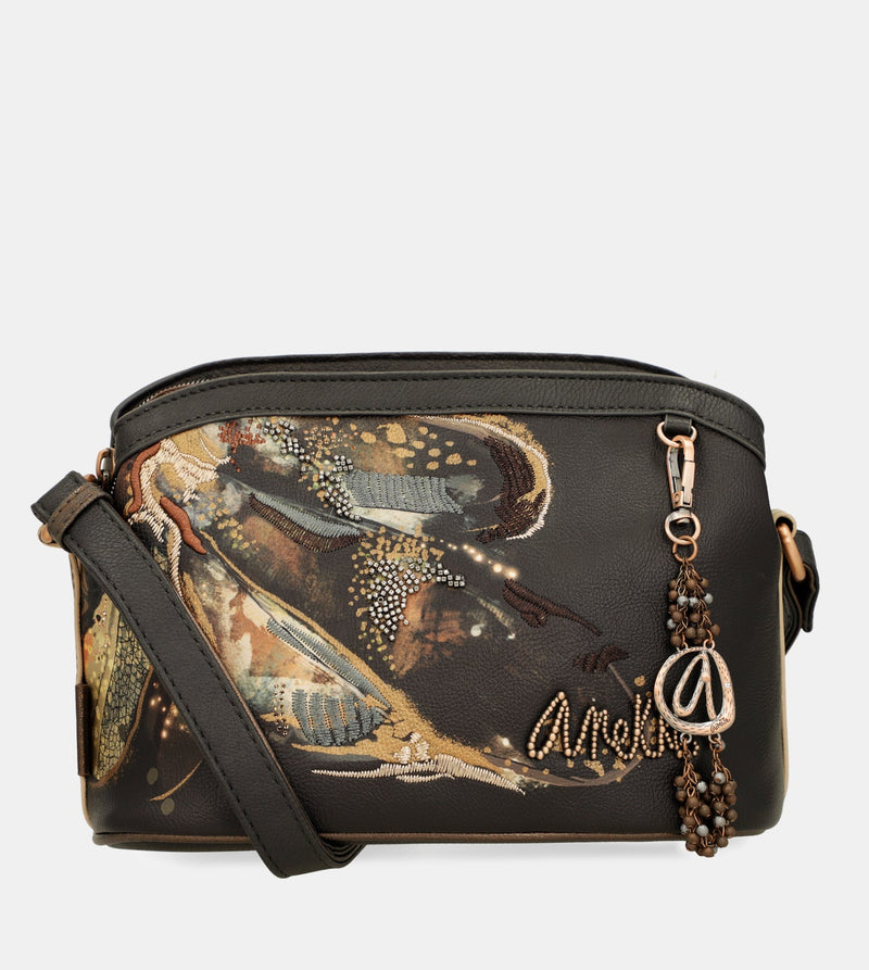 Wings 3-compartment crossbody bag