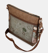 Core 3-compartment medium crossbody bag