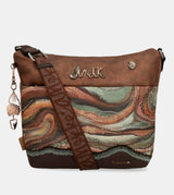 Outer large crossbody bag with pockets