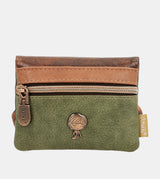 Outer coin purse with flap