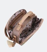 Jungle double compartment handbag