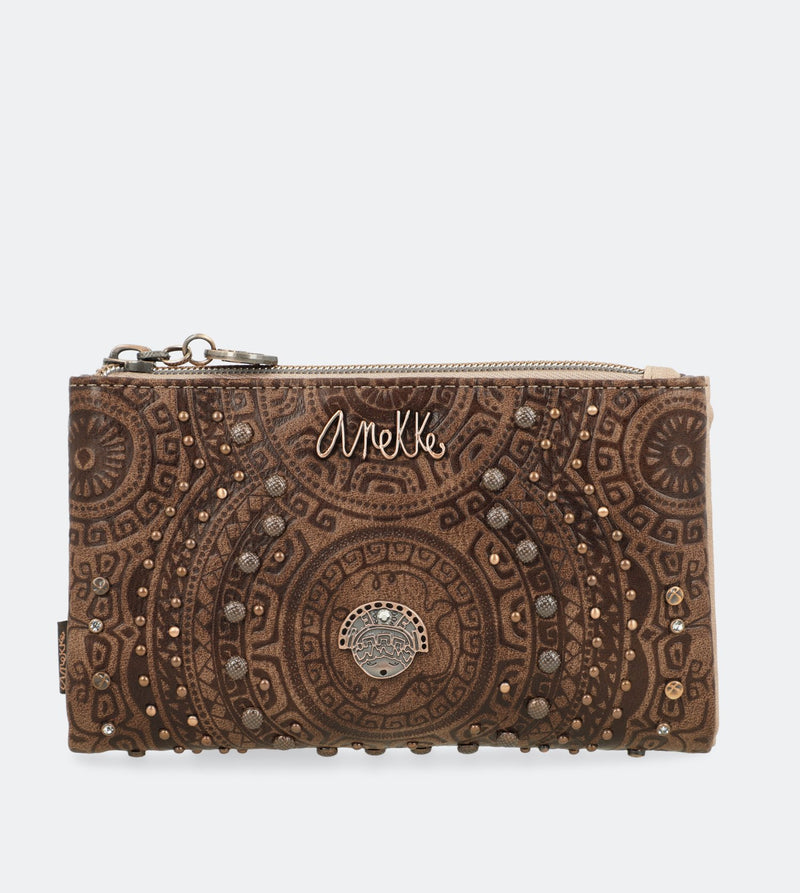 Ixchel Medium-sized wallet with a zip
