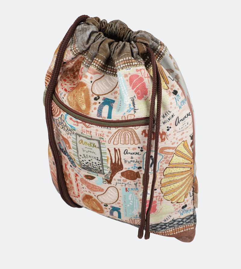 Kenya Drawstring backpack
