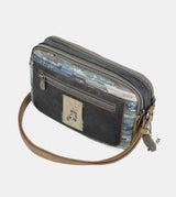 Iceland crossbody bag with a zip closure