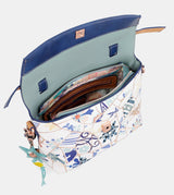 Sunrise Flap shoulder bag with shoulder strap