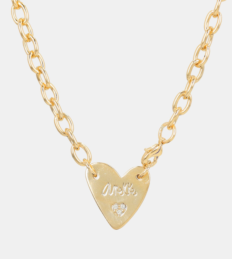 Gold plated Heart pendant