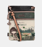 The Forest double compartment mini crossbody bag