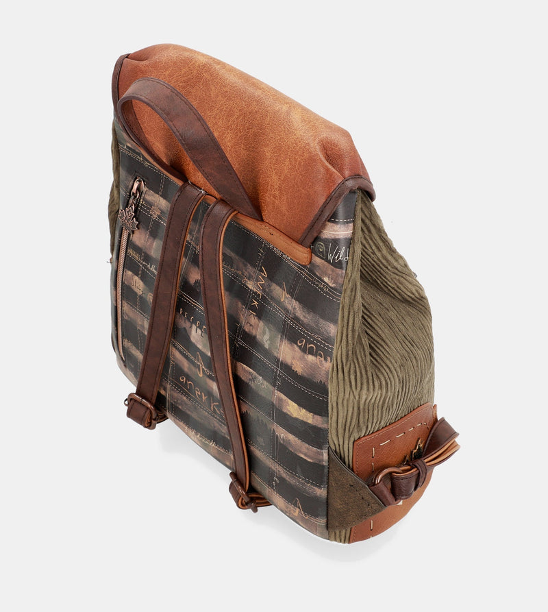 The Forest large flap backpack