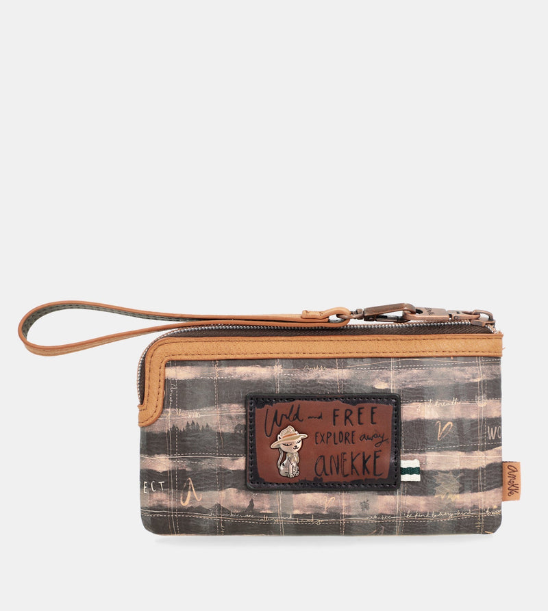 The Forest wallet with hand strap