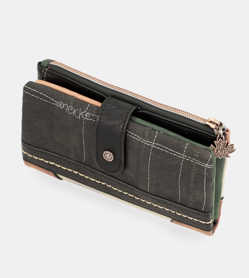The Forest large flexible material wallet