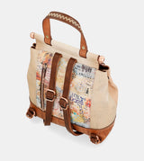 Menire backpack with flap