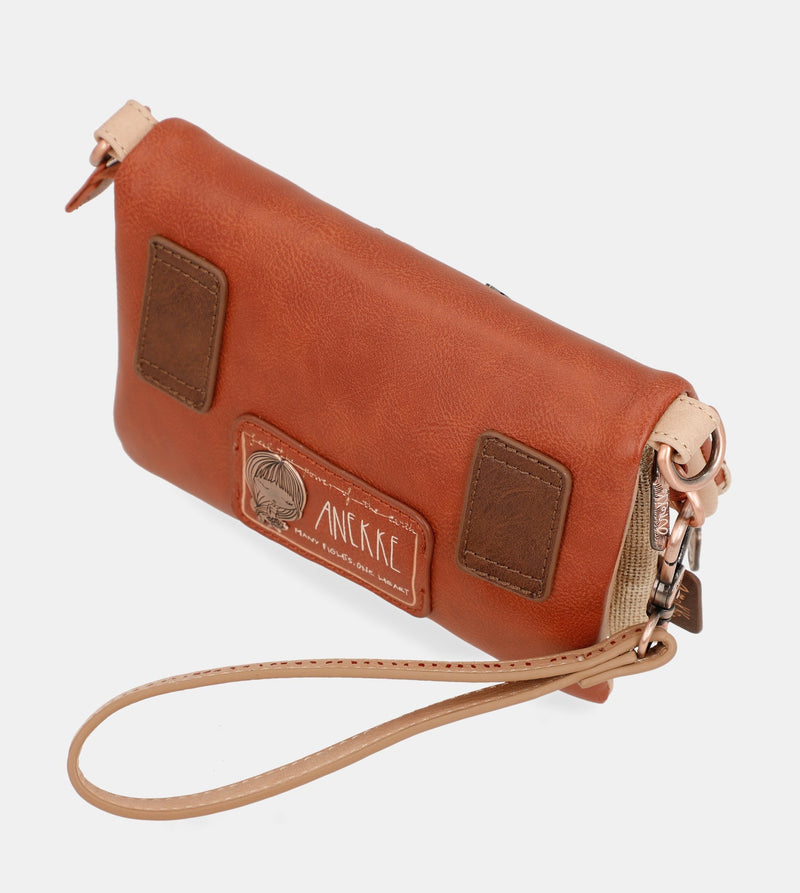 Tribe small crossbody bag with 2 compartments