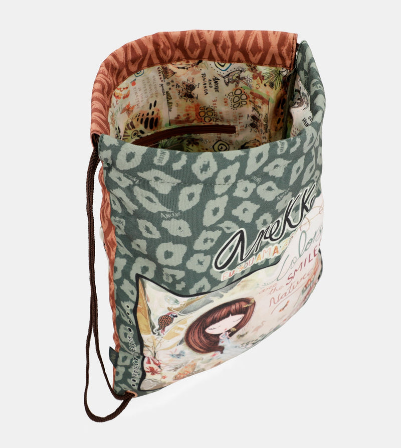 Amazonia fabric backpack