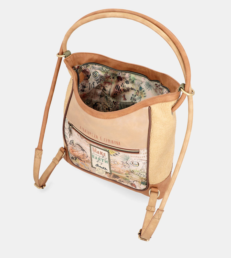 Amazonia convertible crossbody bag with backpack