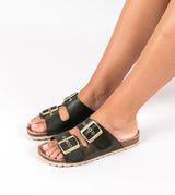 Amazonia green women's bio sandals