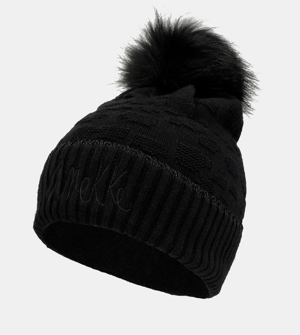 Black Shodō Wool Hat