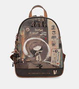 Shōen triple compartment backpack