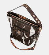 Nature Shodō medium brown handbag
