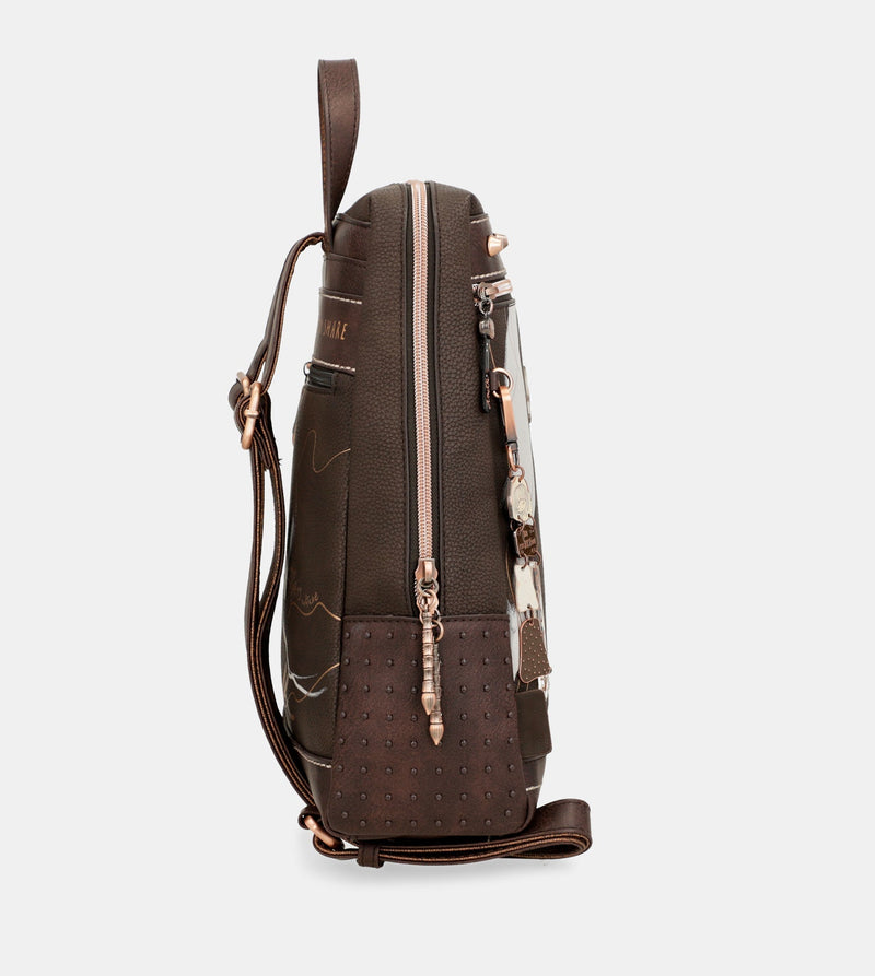 Nature Shodō large brown backpack