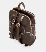 Nature Shodō 2 compartment backpack brown
