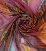 Contemporary violet scarf