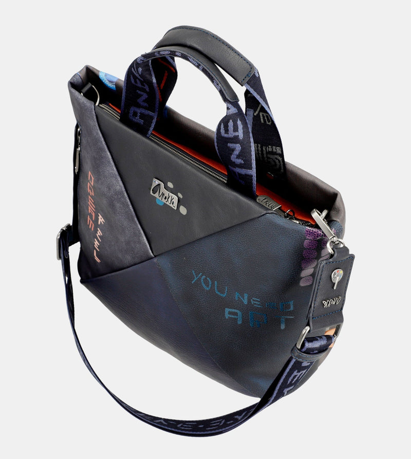 Contemporary 2 handle shoulder bag – Anekke