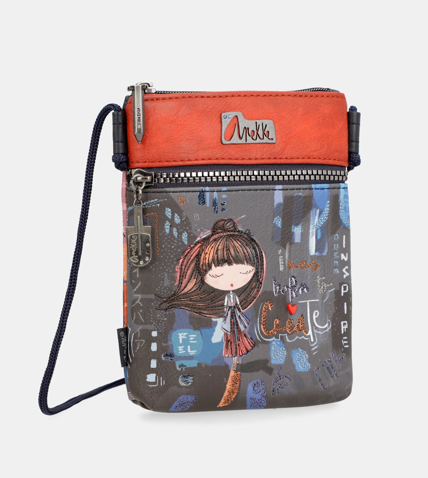 Contemporary mini shoulder bag – Anekke