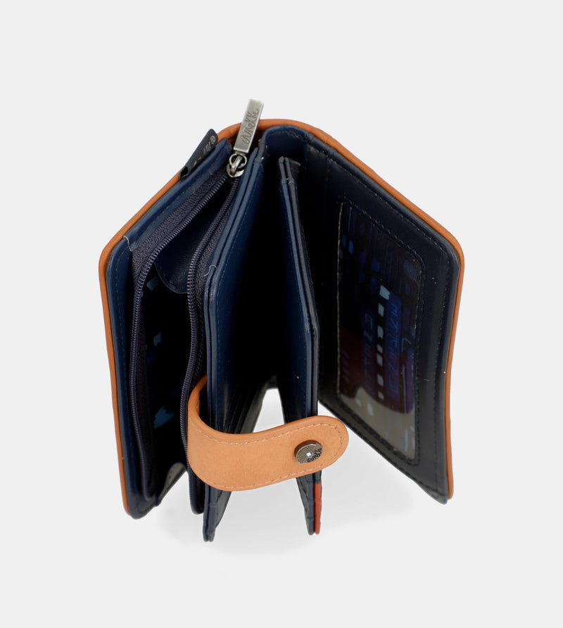 Contemporary Medium RFID Wallet Contemporary