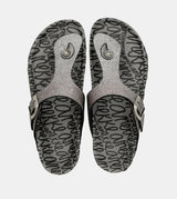 Women's silver bio sandals