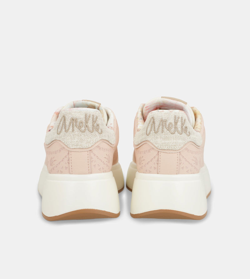 Peace & Love pink sneakers