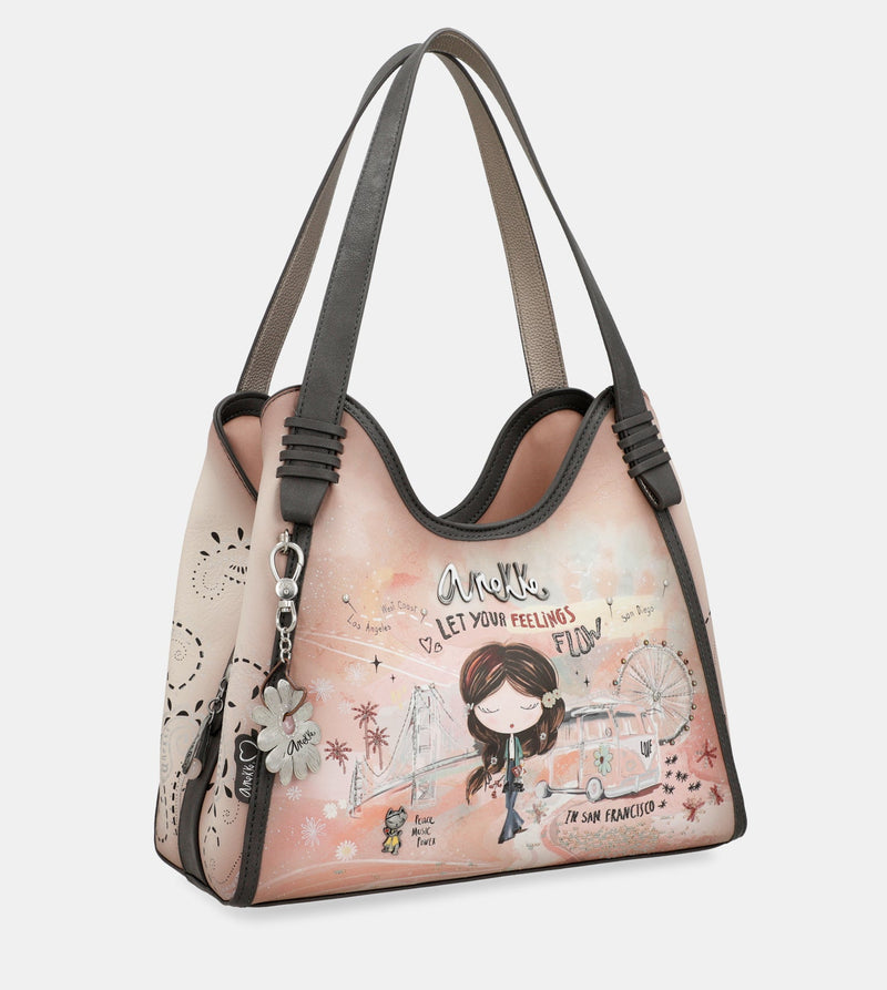 Peace Love Cure - Cotton Canvas Tote Bag - A Cure In Sight™