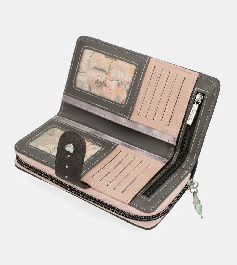 Psicodelic large RFID wallet