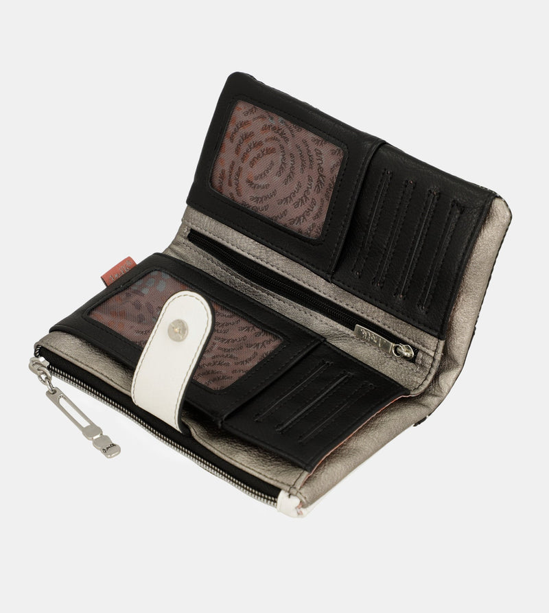 Nature Sixties large RFID wallet