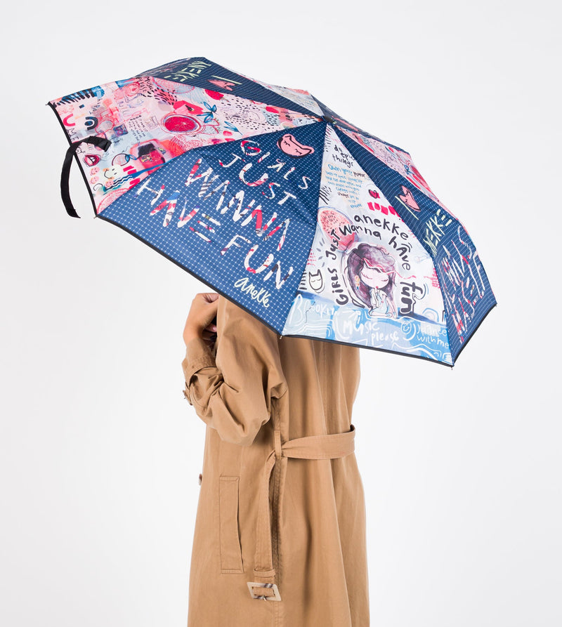 Manual folding umbrella Fun & Music