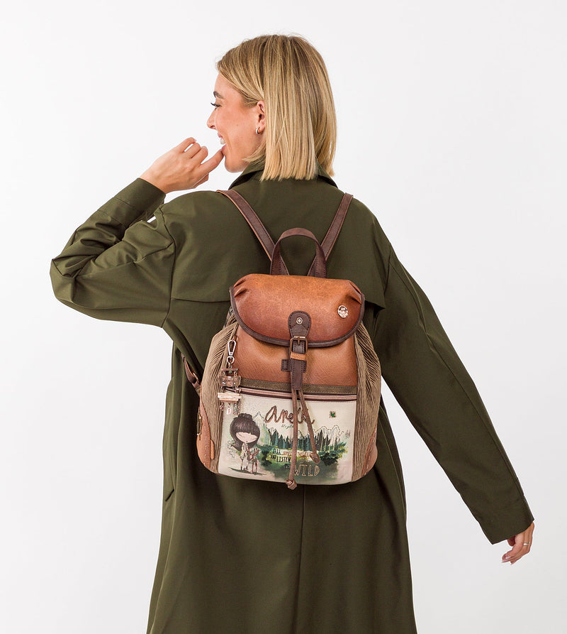 The Forest large flap backpack