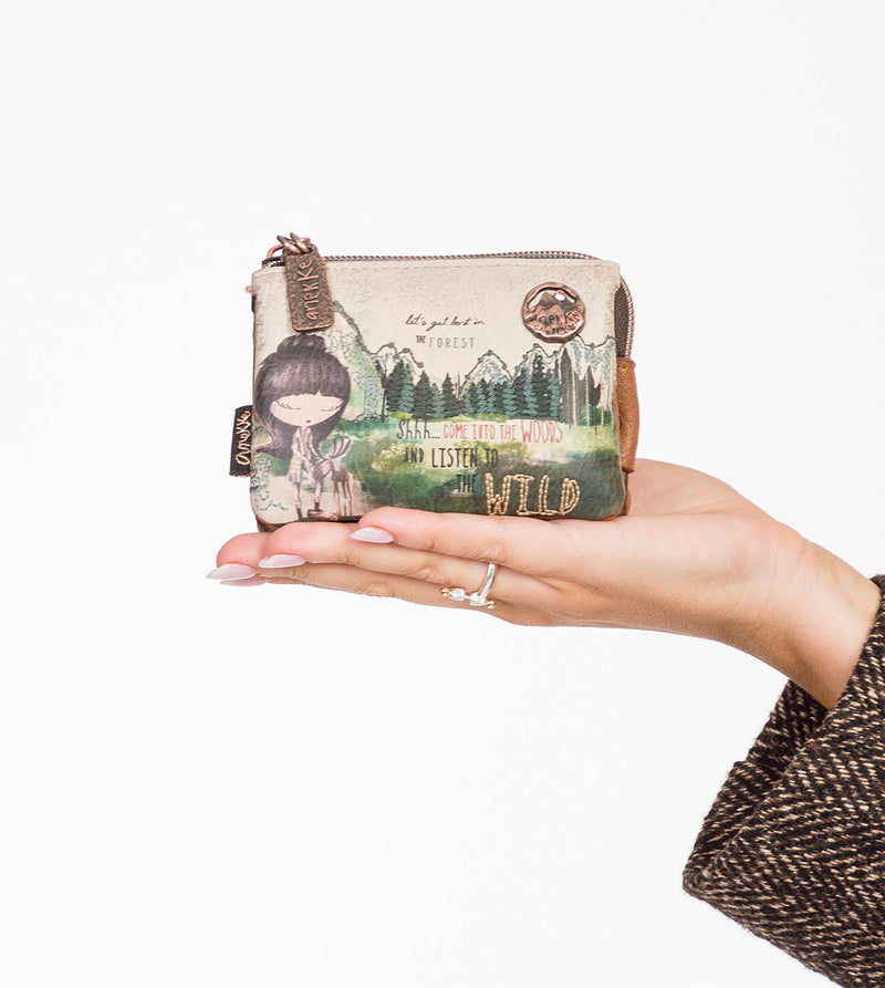 The Forest small triple purse