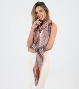 Safari Fusion print scarf