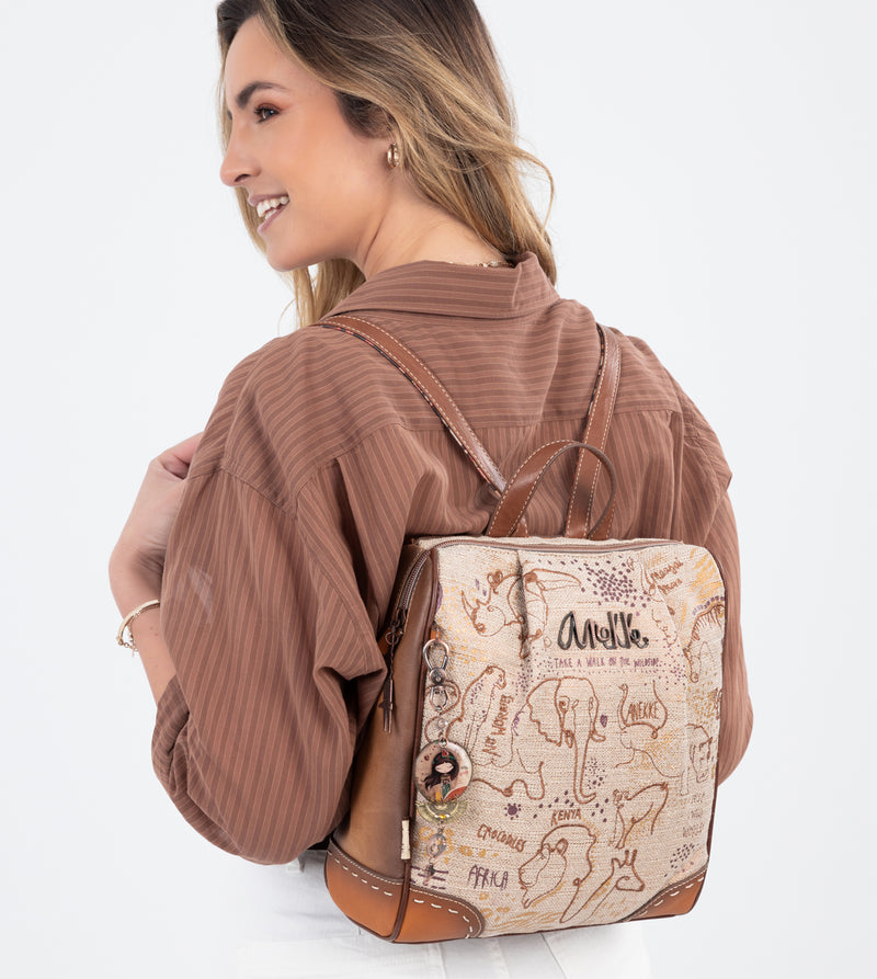Safari Fusion Embroidered backpack