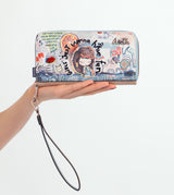 Fun & Music zippered wallet